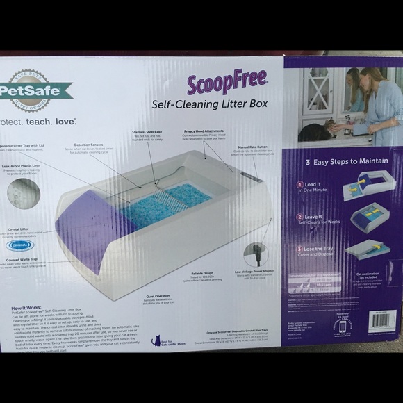 Self-Cleaning LitterBox - Picture 1 of 3